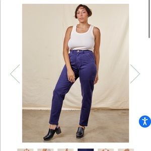 Big Bud Press Pencil Pants Navy Medium